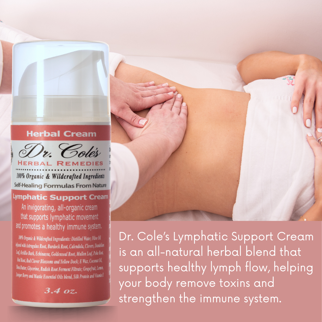 Dr. Cole's Lymphatic Support Cream SixPak-4