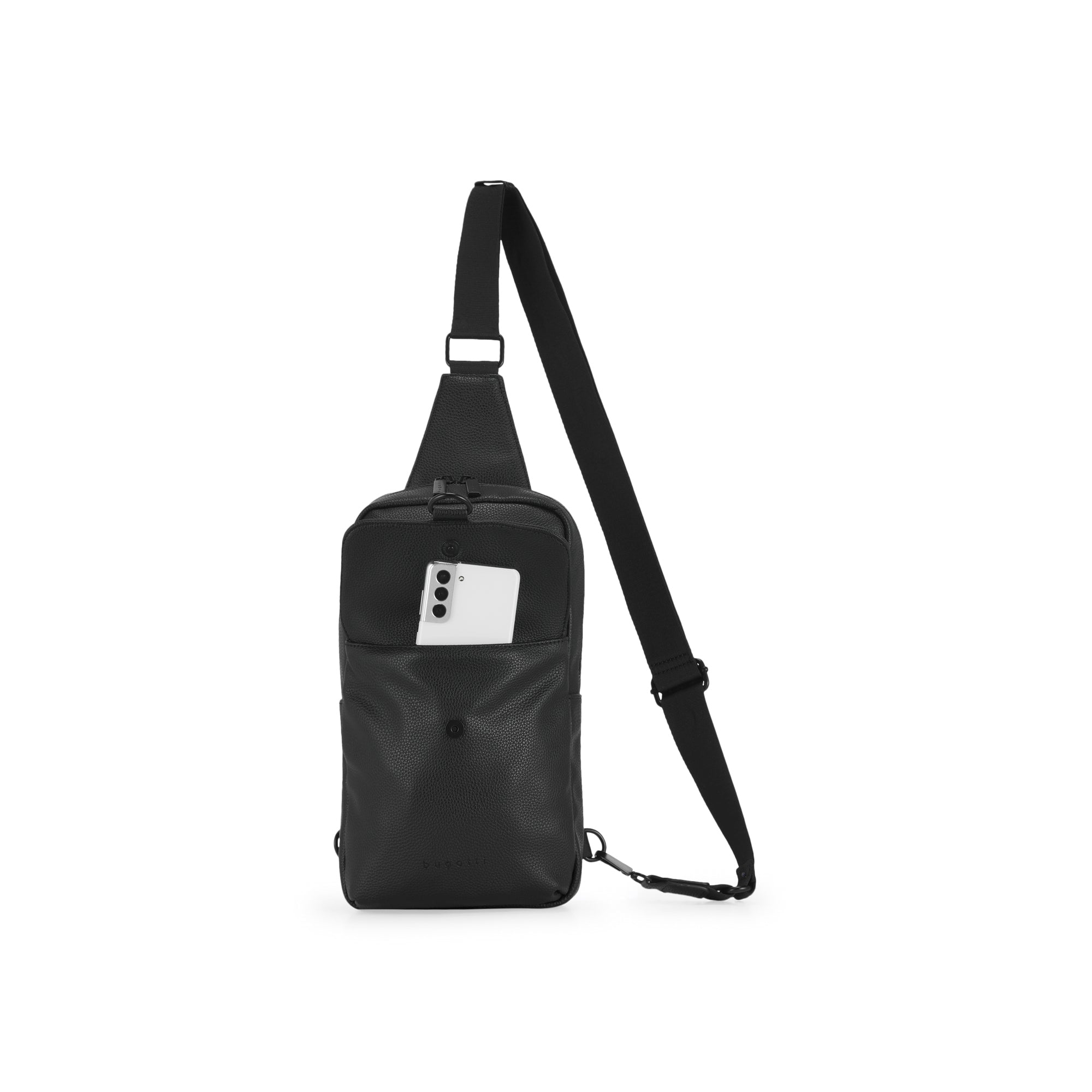 Henry sling bag in premium material, a sleek crossbody bag for everyday hands-free travel — view 4