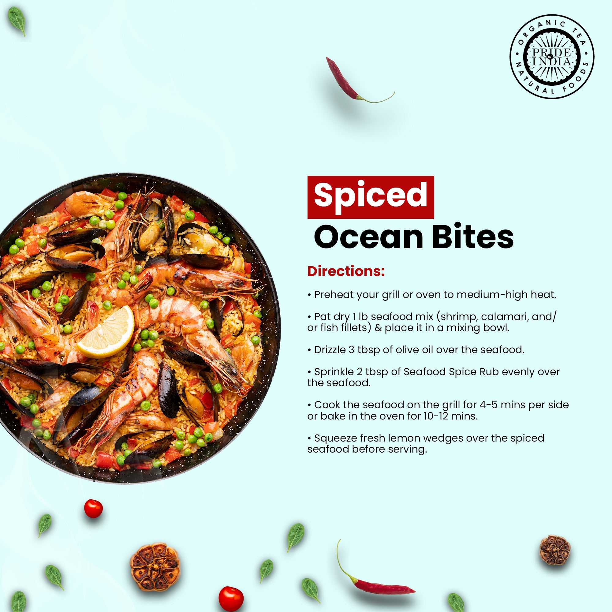 Gourmet seafood spice rub seasoning jar with natural herbs and spices for grilling fish — view 5