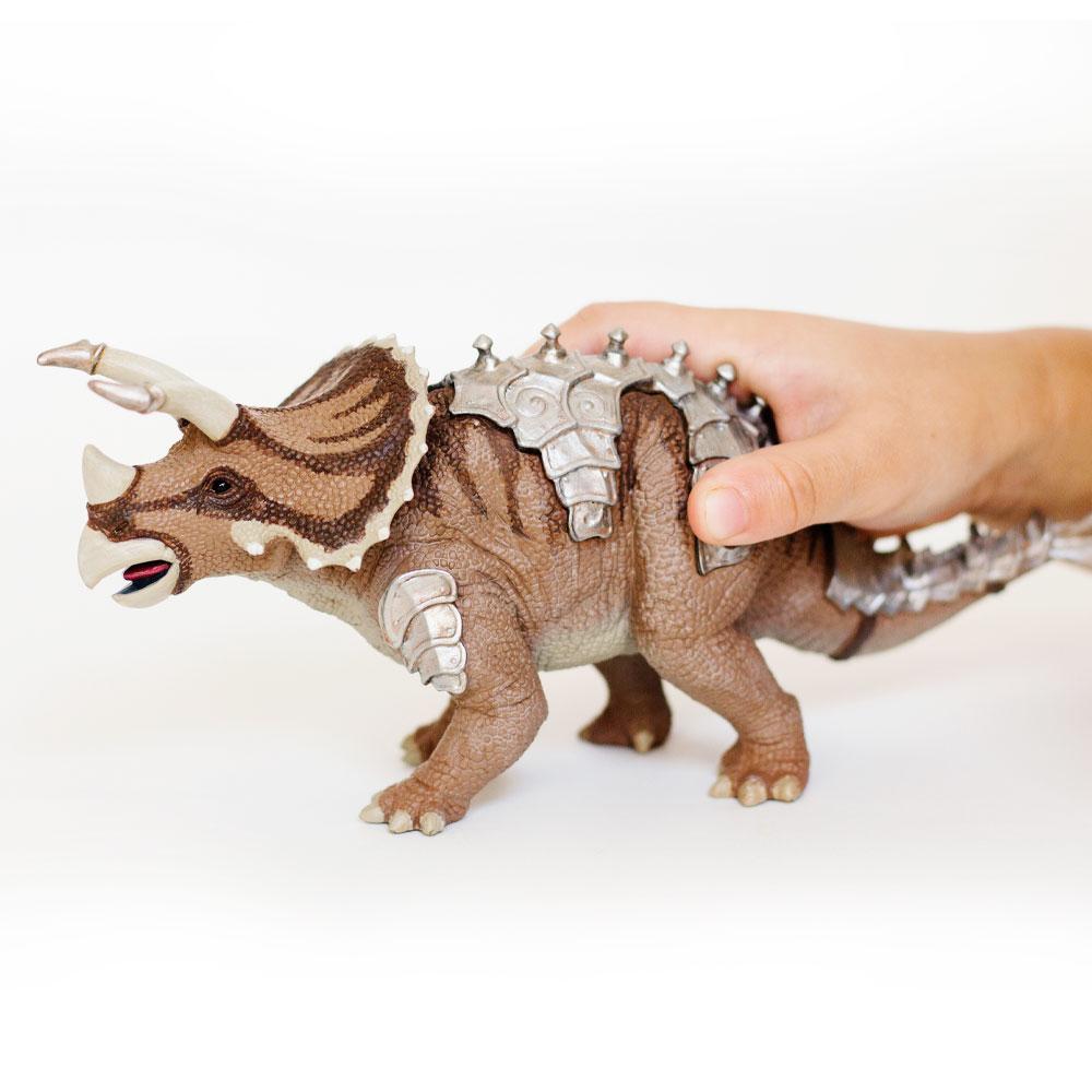 Armored Triceratops Toy-4