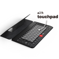 Fusion Keyboard Universal slim wireless Bluetooth keyboard with invisible touchpad surface for tablets and laptops
