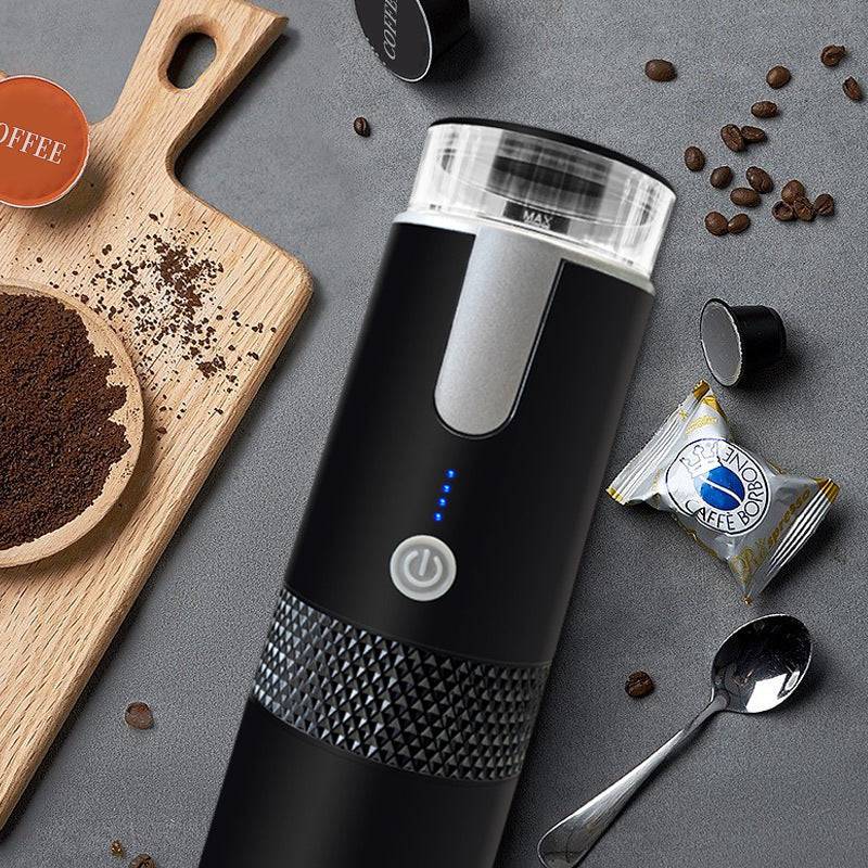 Sleek portable wireless coffee maker with smart app connectivity in a modern fashion-forward design — view 2