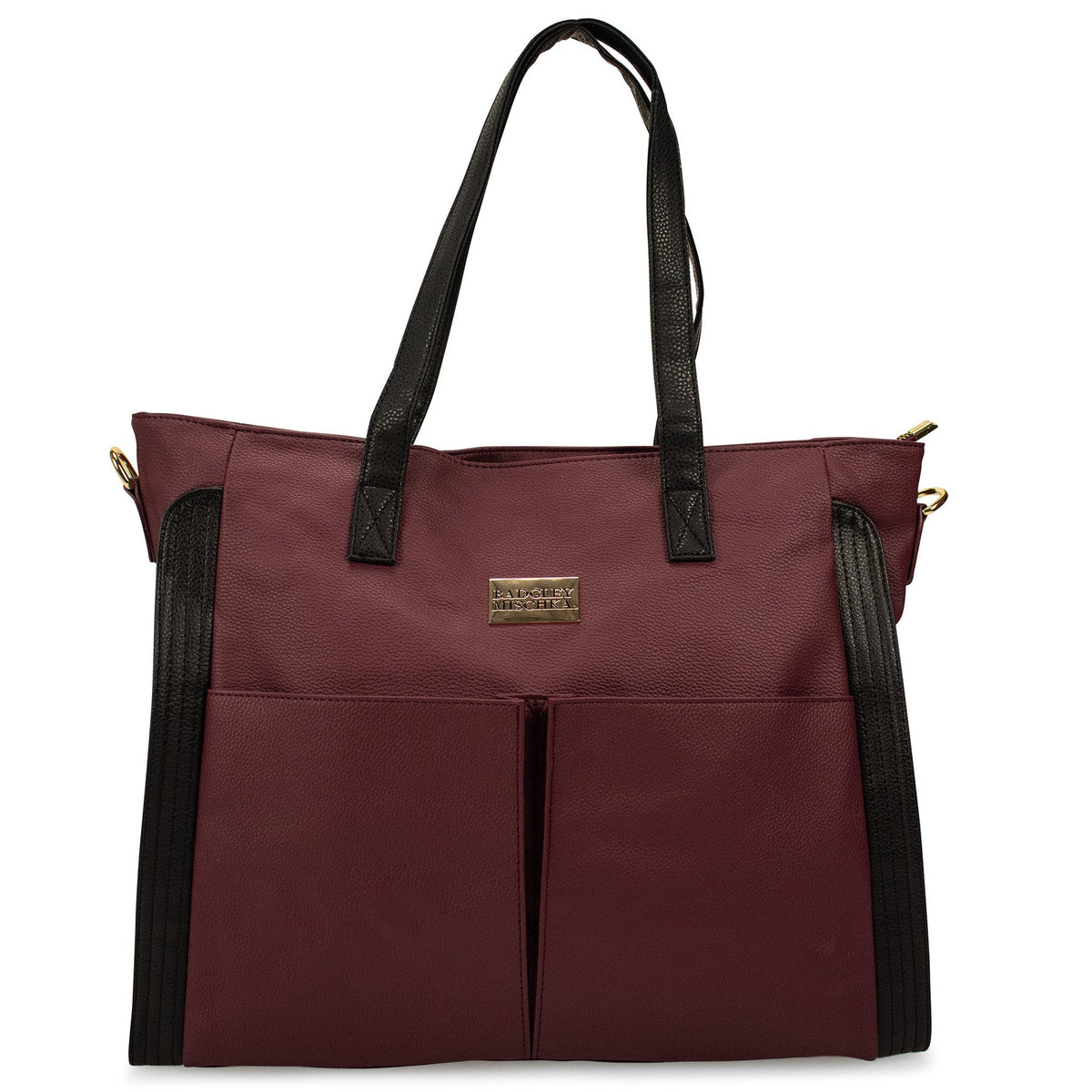 Rose Vegan Leather Weekender Tote Bag-5