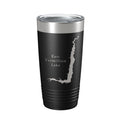 East Vermillion Lake Map Tumbler Travel Mug Insulated Laser Engraved Coffee Cup South Dakota 20 oz-5