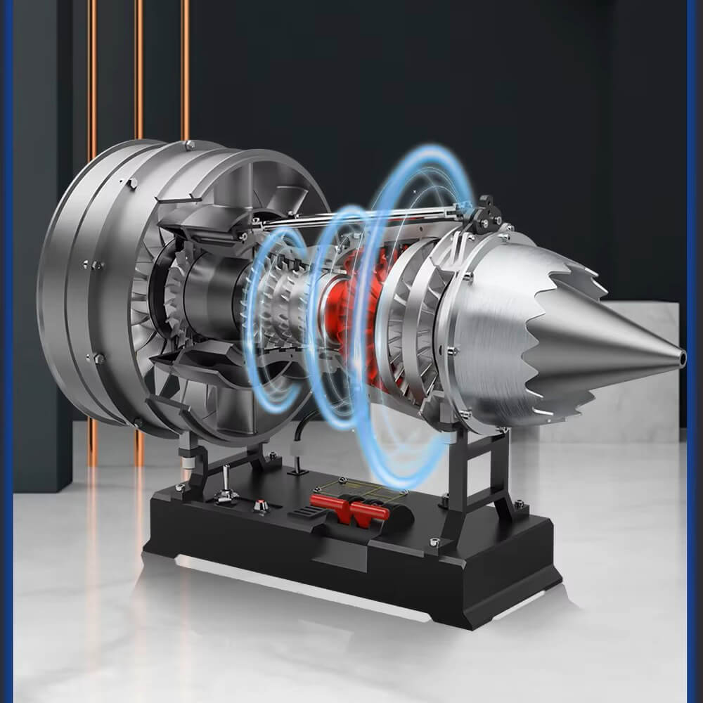 Dual Spool Turbofan Engine Model Kit-3