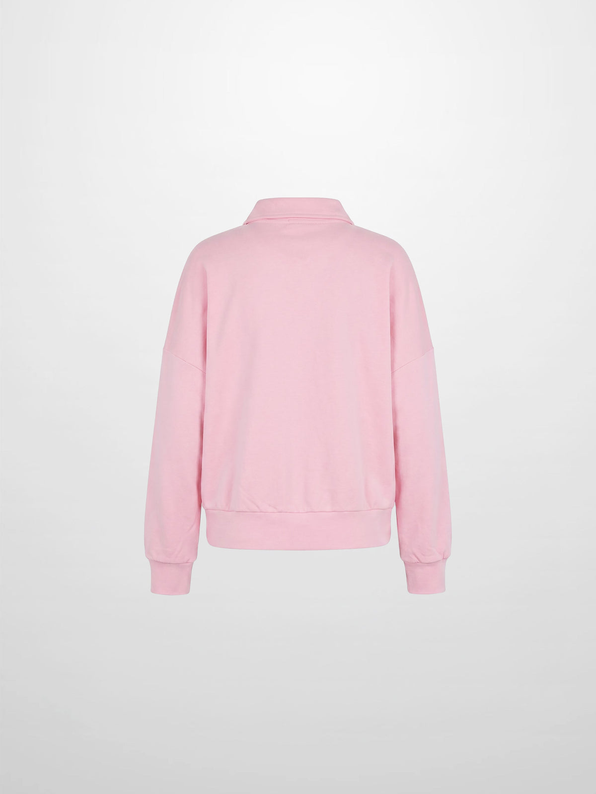 Collared Bomber Tee-Soft Pink-2