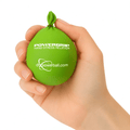Round DFX power grip stress ball for hand massage, fidget control, and hand strength therapy