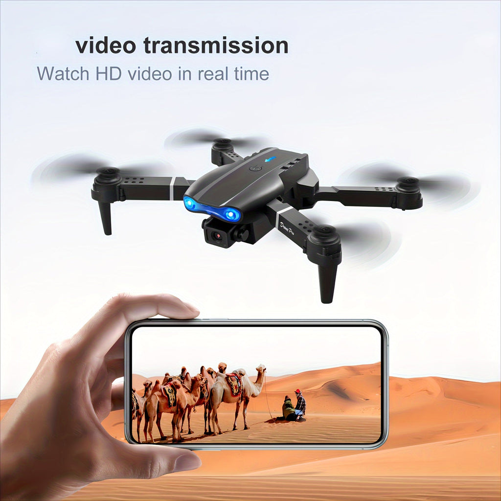NNETM Dual Camera Foldable Quadcopter Drone