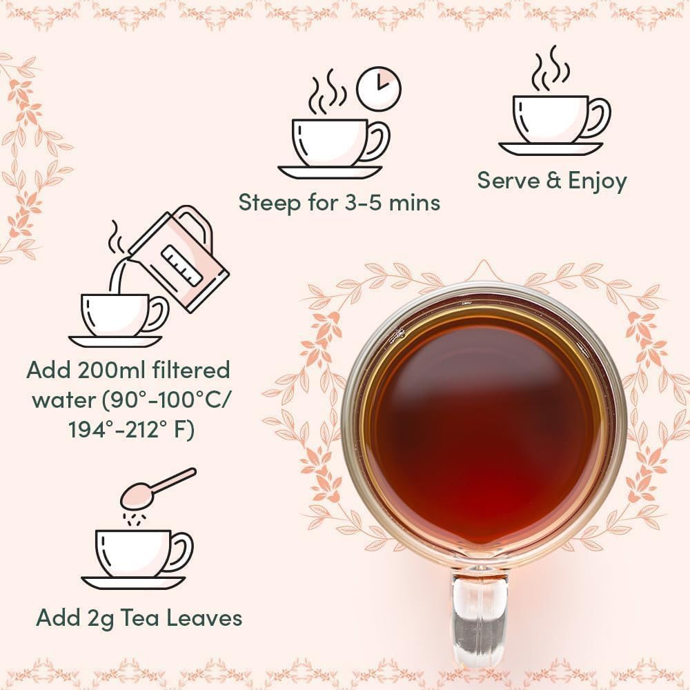 Loose leaf tea gift set with 24 premium assorted tin caddies in a beautiful presentation box — view 2
