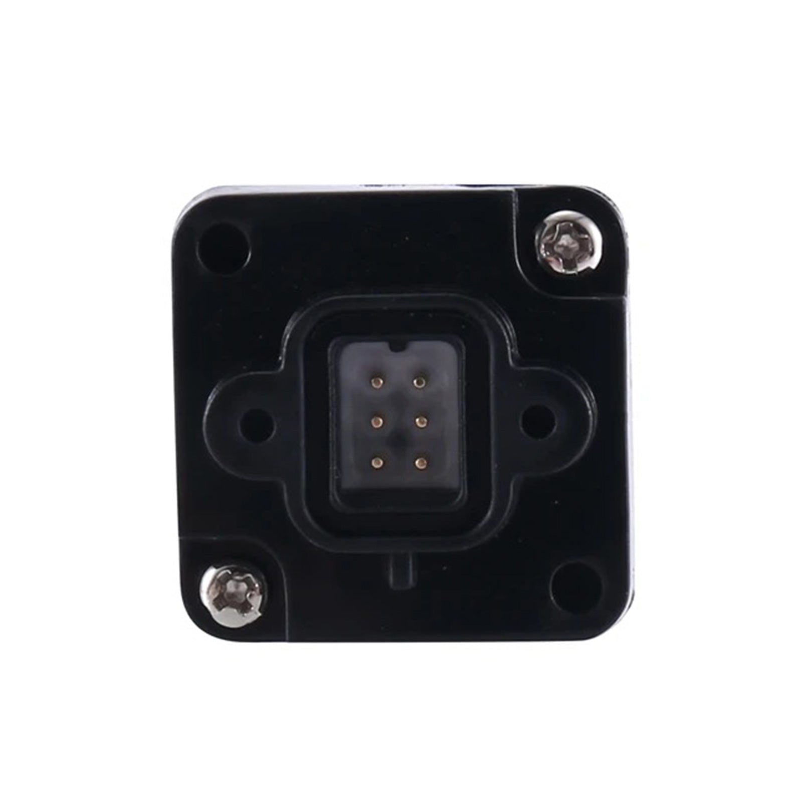 Black plug-and-play rear view backup camera replacement for Subaru Legacy and Outback vehicles. — view 3