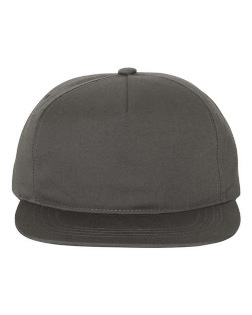 YP Classics 6502 Lightly-Structured Five-Panel Snapback Cap-2