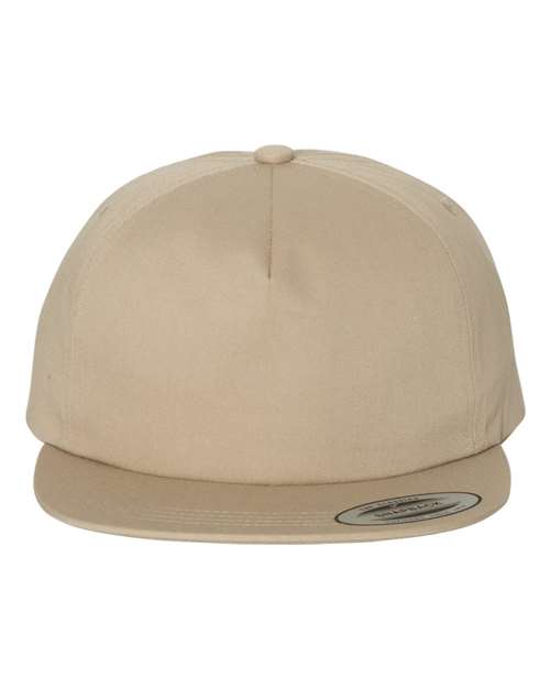 YP Classics 6502 Lightly-Structured Five-Panel Snapback Cap-3