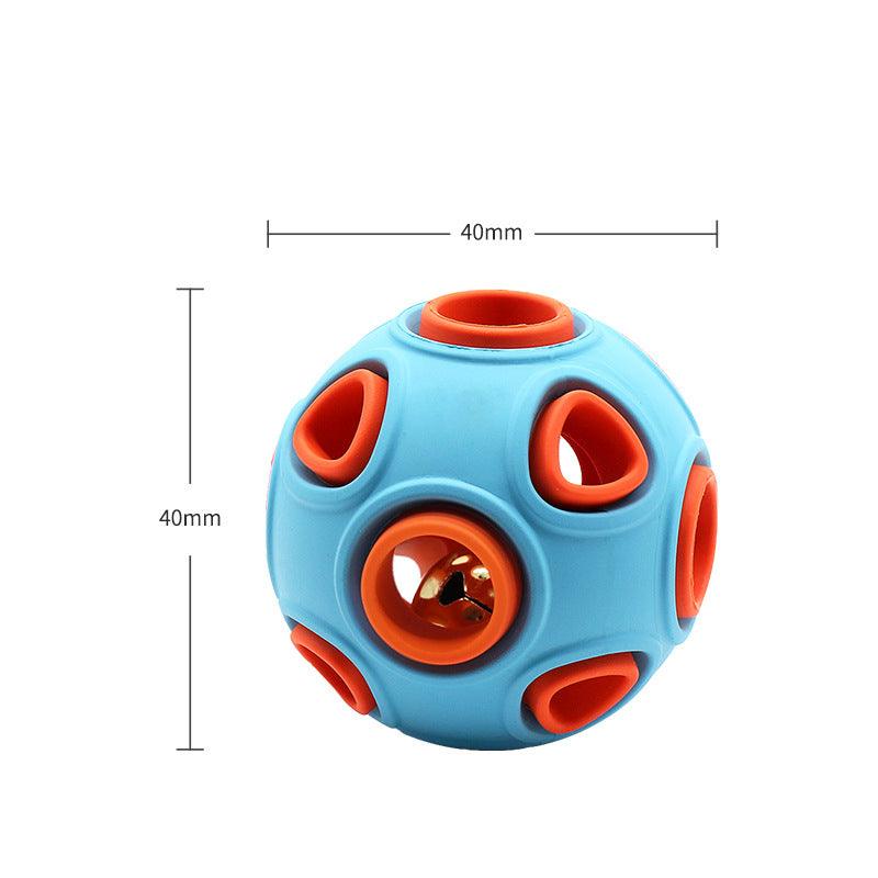 Glowing melody dog toy ball in vibrant rubber with interactive light and sound features — view 5