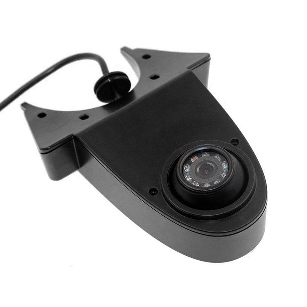 HD rear view backup camera for Mercedes-Benz Sprinter with metal housing and installation cables — view 3