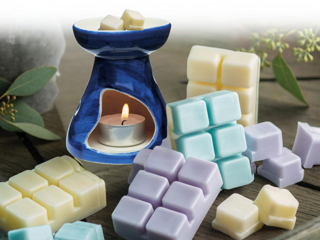 Vanilla comfort gift box with room spray, wax melts, and car diffuser in elegant packaging — view 4