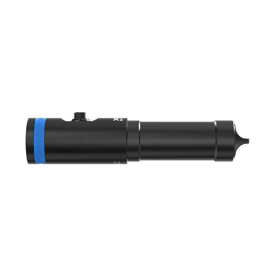 Black aluminum XTAR Pointer DL1 dive light featuring a compact design and powerful green beam — view 5
