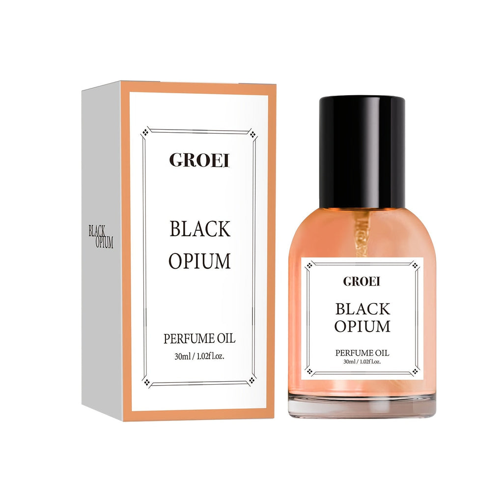 30ml Black Opium perfume oil for women in an elegant compact BPA-free glass bottle — view 2