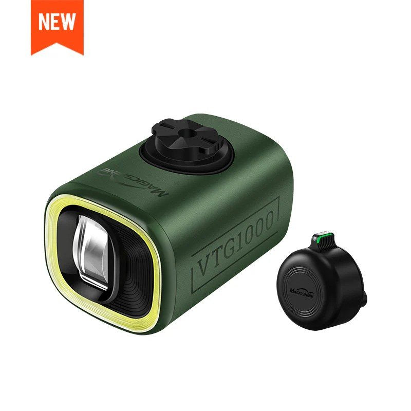 Magicshine VTG 1000 front light and tail light set for Brompton folding bikes with wireless remote — view 3