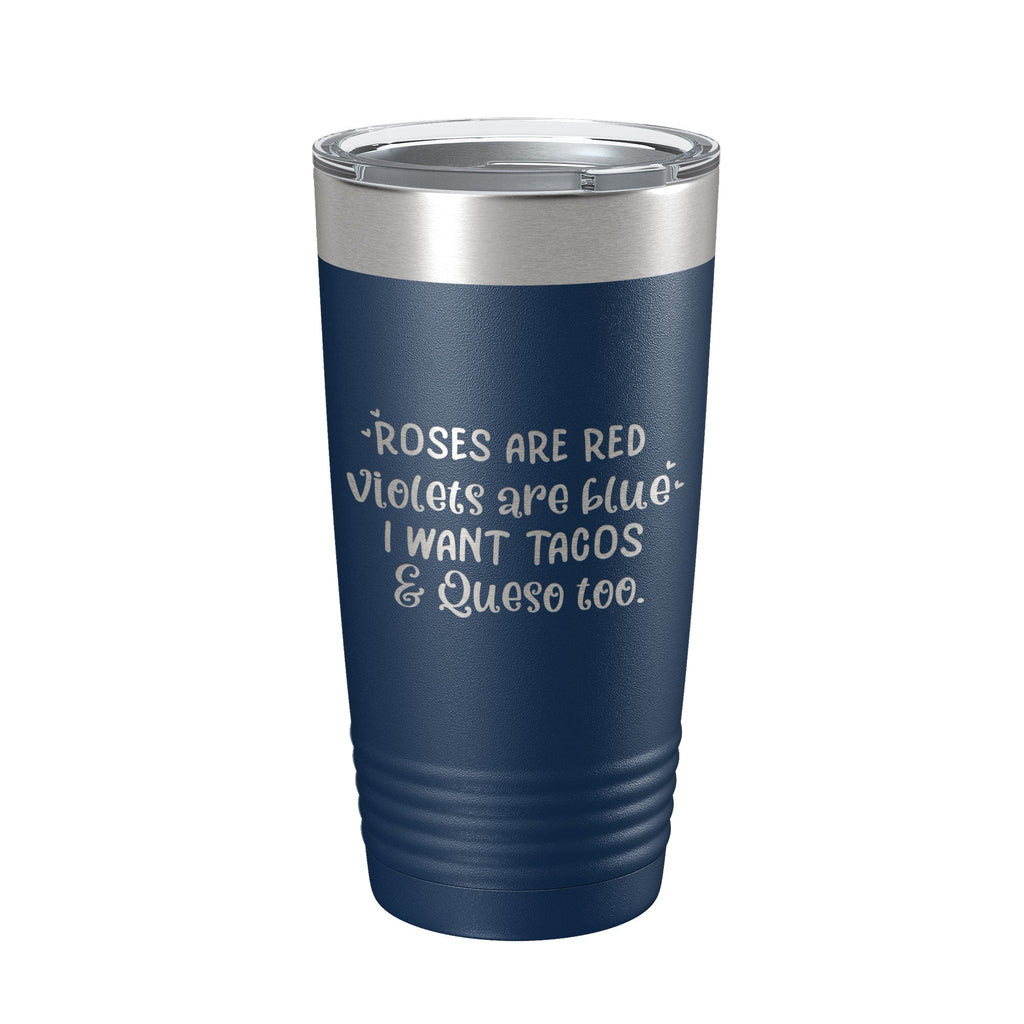 Funny Valentine's Day laser engraved 20 oz stainless steel travel tumbler with clear lid — view 3