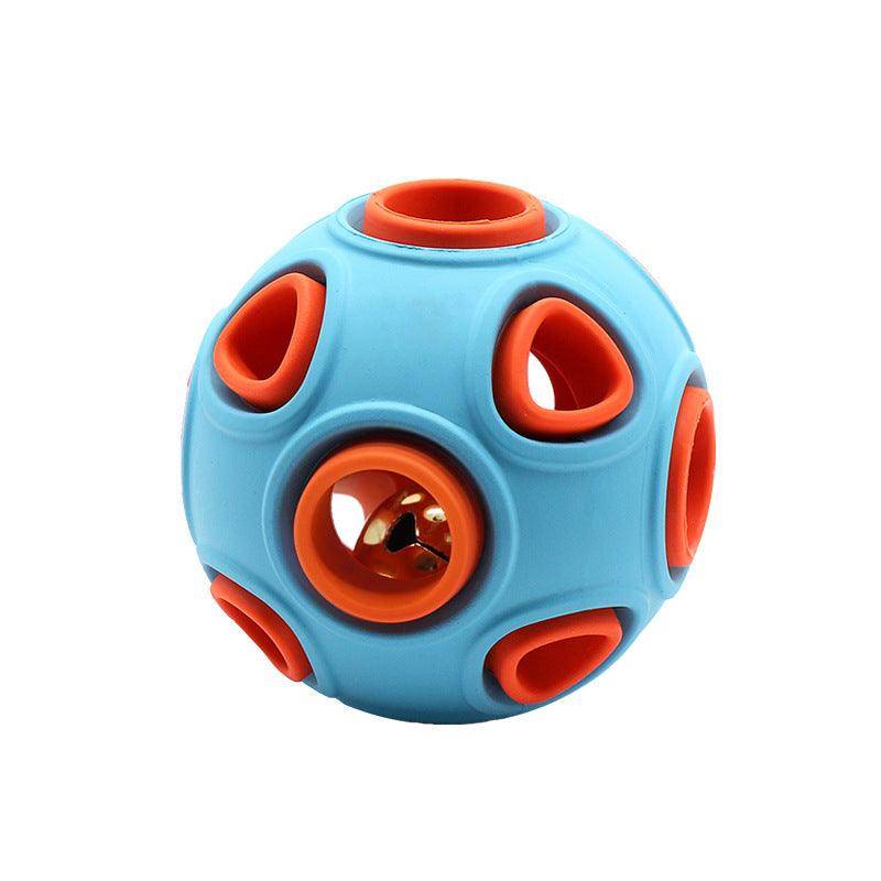 Glowing melody dog toy ball in vibrant rubber with interactive light and sound features — view 3