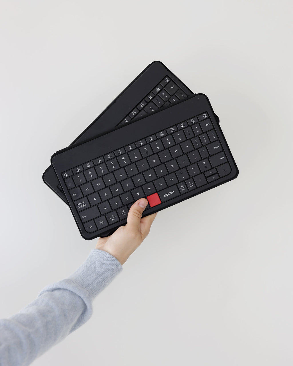 Fusion Keyboard Universal slim wireless Bluetooth keyboard with invisible touchpad surface for tablets and laptops — view 4