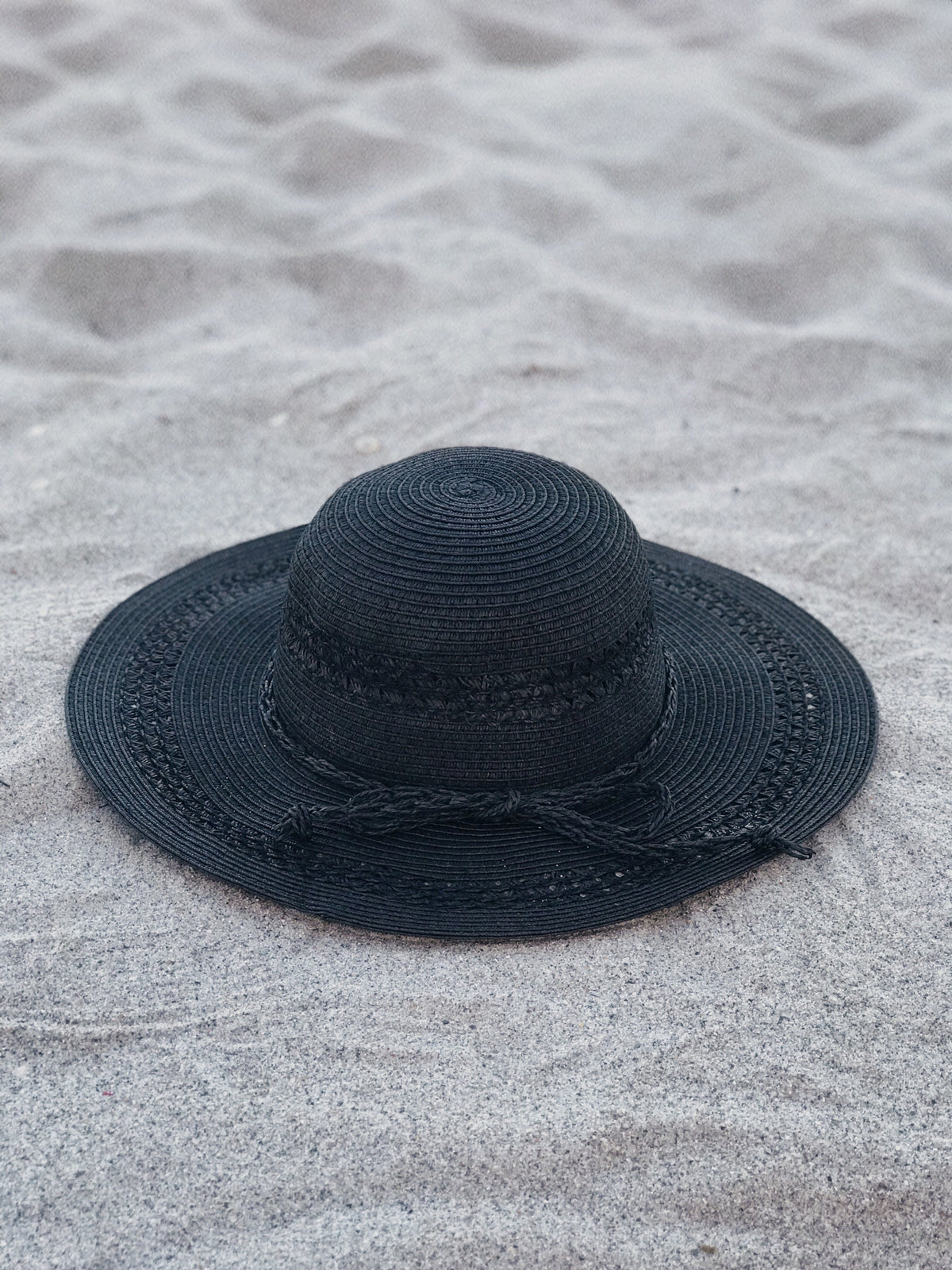 ‘Delicate White’ Summer Floppy Hat-2
