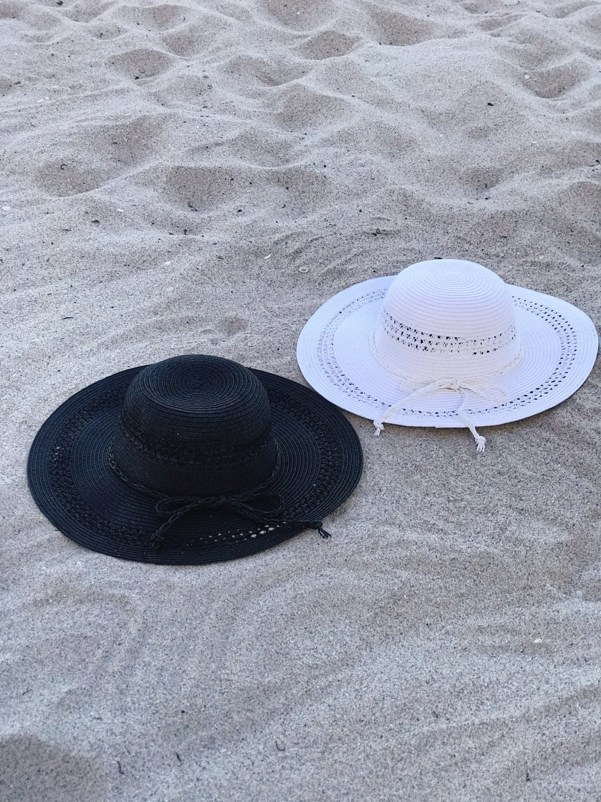 ‘Delicate White’ Summer Floppy Hat-3