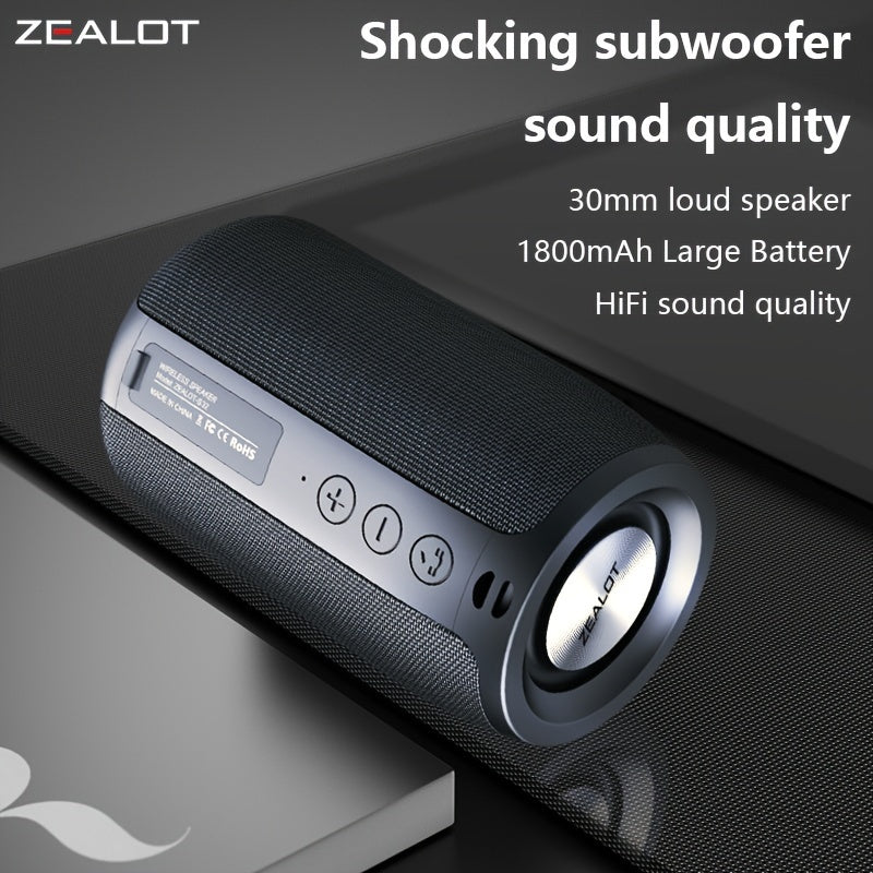 Compact 5W portable wireless speaker with Type-C charging port for outdoor and travel use — view 3
