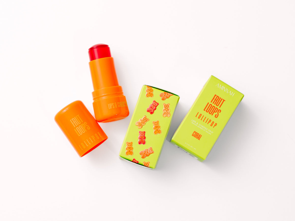 Fruit Loops LOLLIPOP - Lips & Cheeks Tint - Coral-2