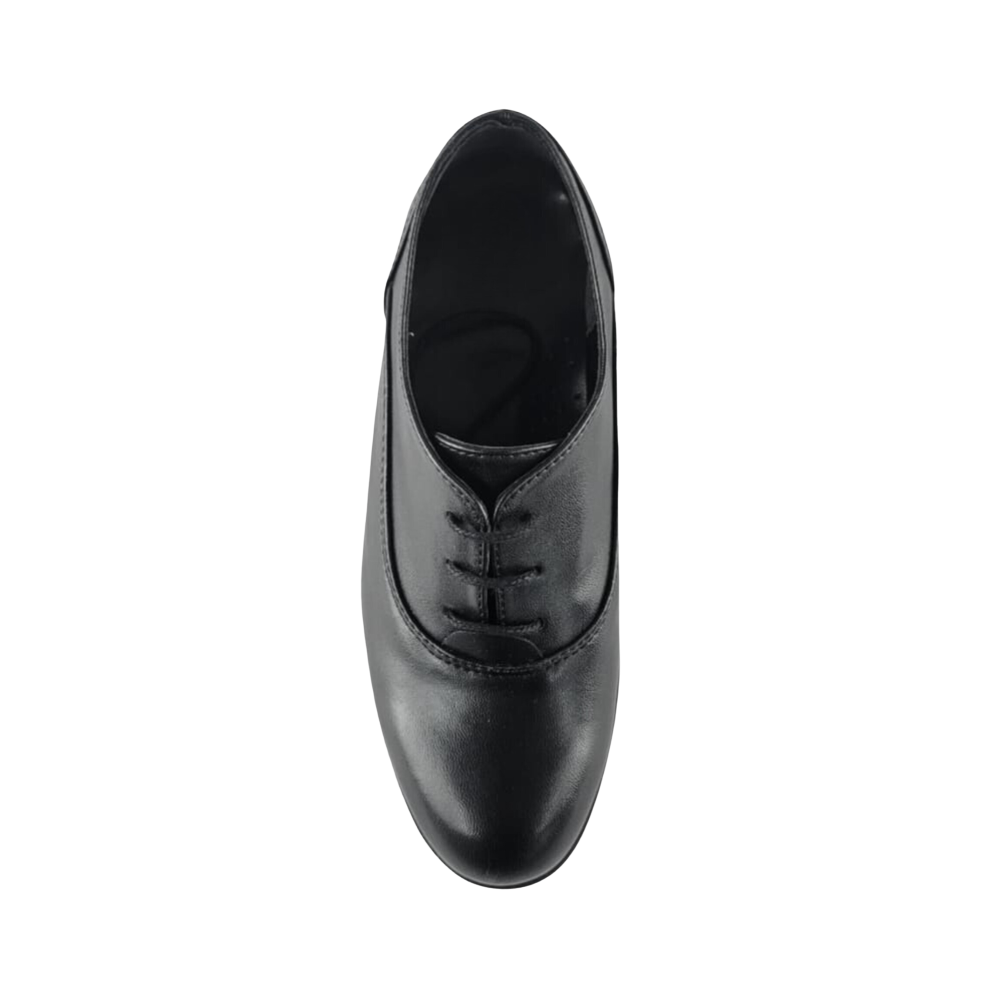Boys formal shoes in classic leather style, handmade lace-up oxfords for special occasions. — view 4