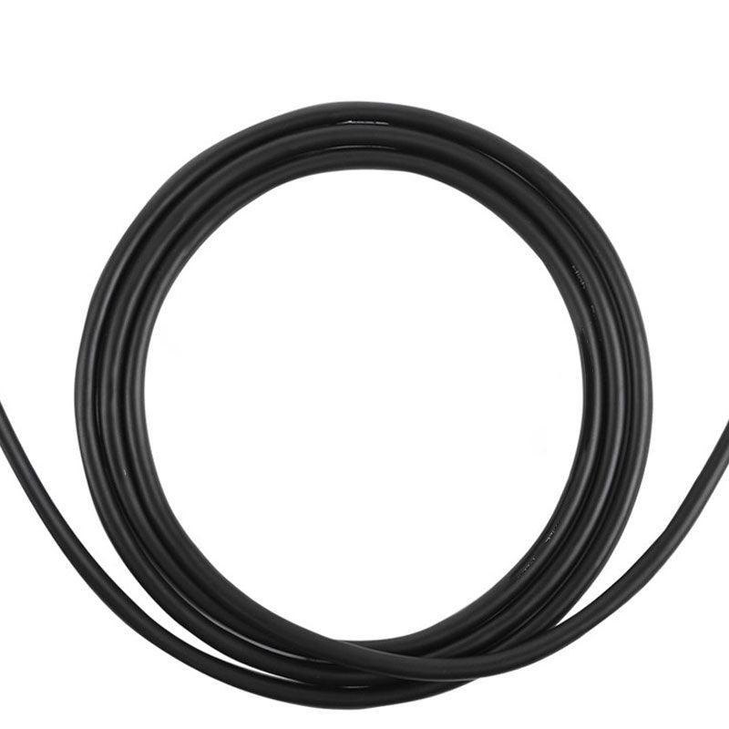 Black micro HDMI to HDMI adapter cable with gold plated connectors for digital video — view 5