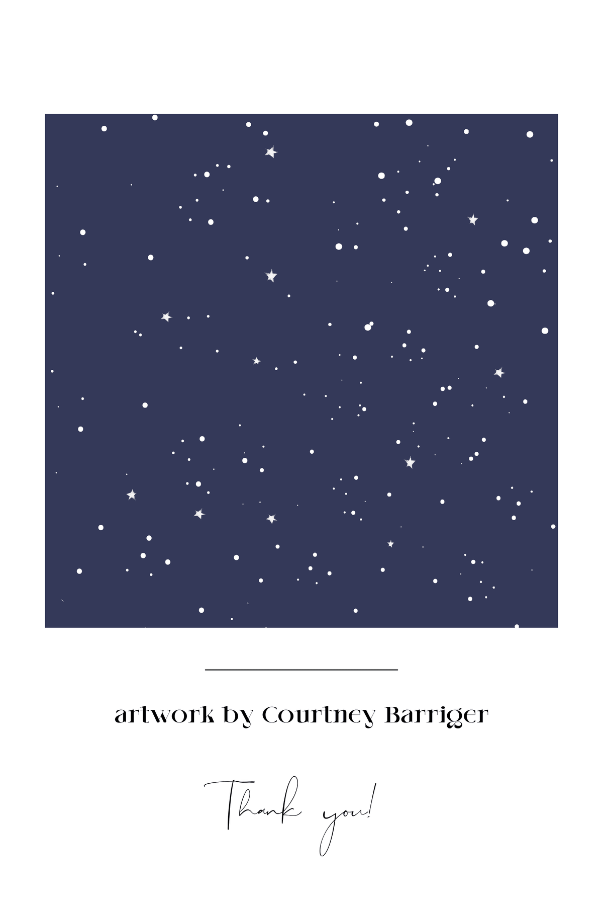 Blue Stardust Scarf-3