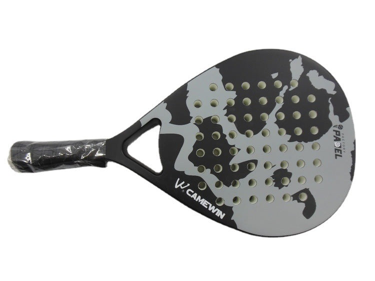 Carbon beach racket with EVA foam core and custom carrying bag for outdoor tennis games — view 3
