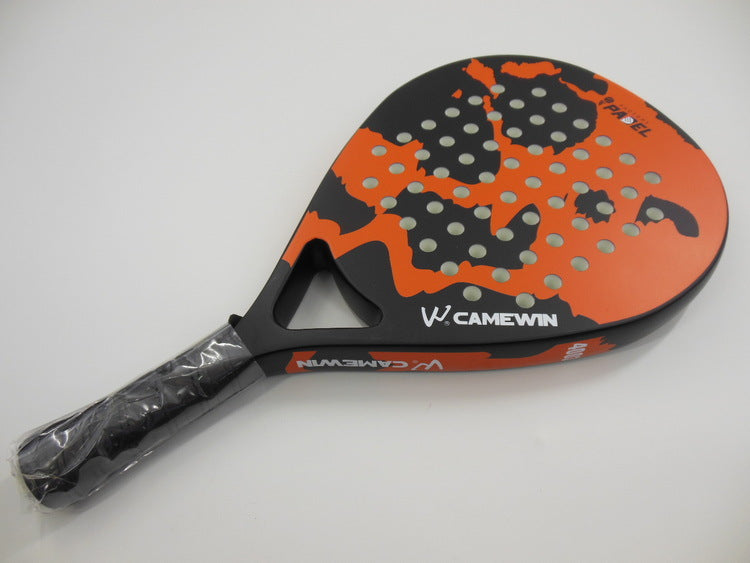 Carbon beach racket with EVA foam core and custom carrying bag for outdoor tennis games — view 2