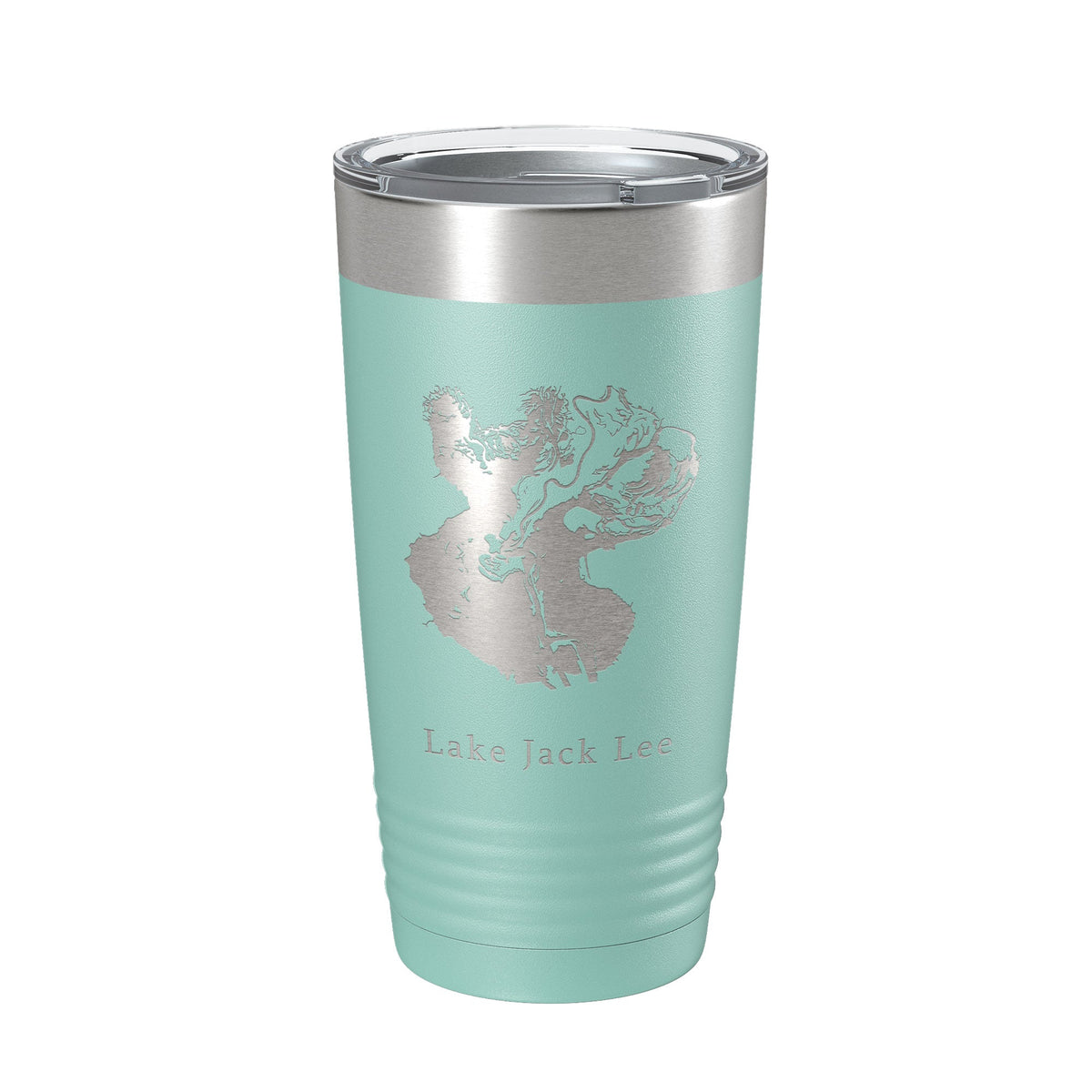 Lake Jack Lee Map Tumbler Travel Mug Insulated Laser Engraved Coffee Cup Felsenthal Arkansas Louisiana 20 oz-12