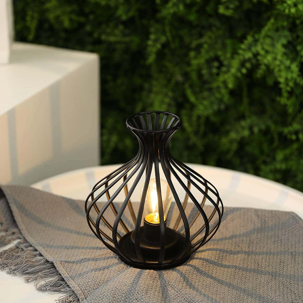 7.5-inch tall wireless LED table lamp in modern Nordic style with a sleek cordless design — view 2