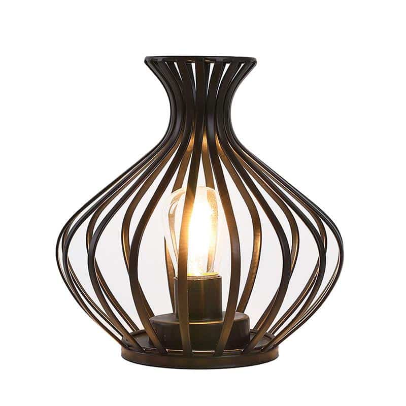 7.5-inch tall wireless LED table lamp in modern Nordic style with a sleek cordless design — view 5