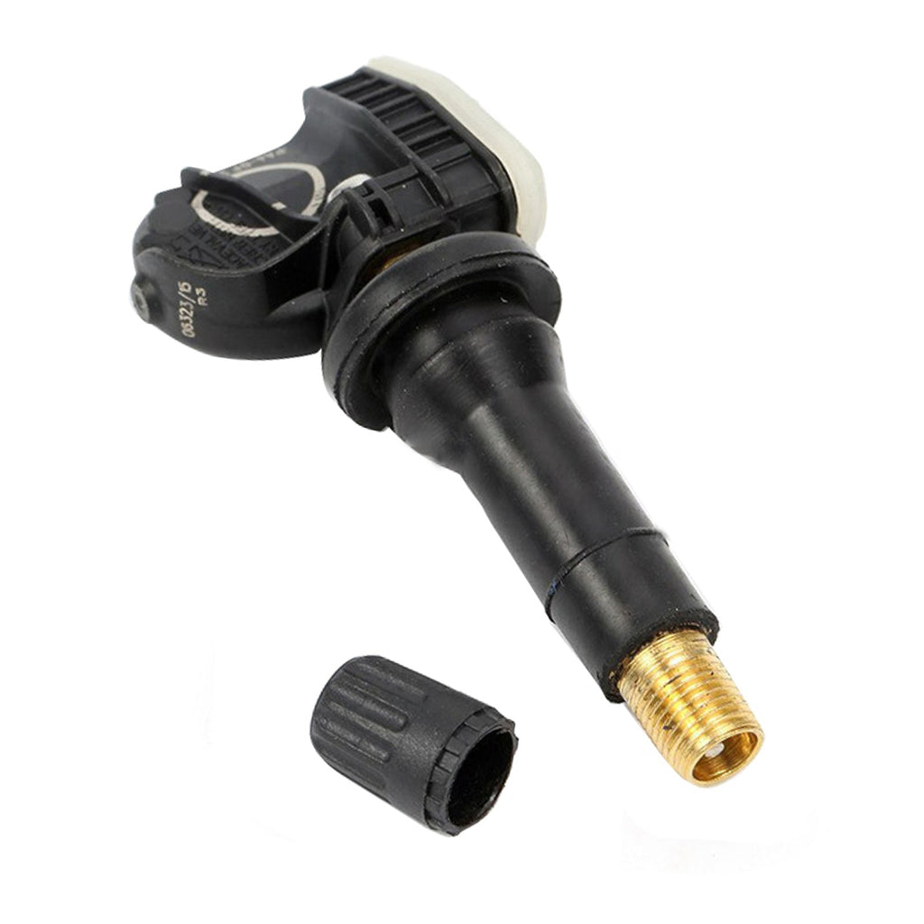 Tyre pressure monitoring sensor for Ford vehicles, black and metallic construction auto replacement part — view 4