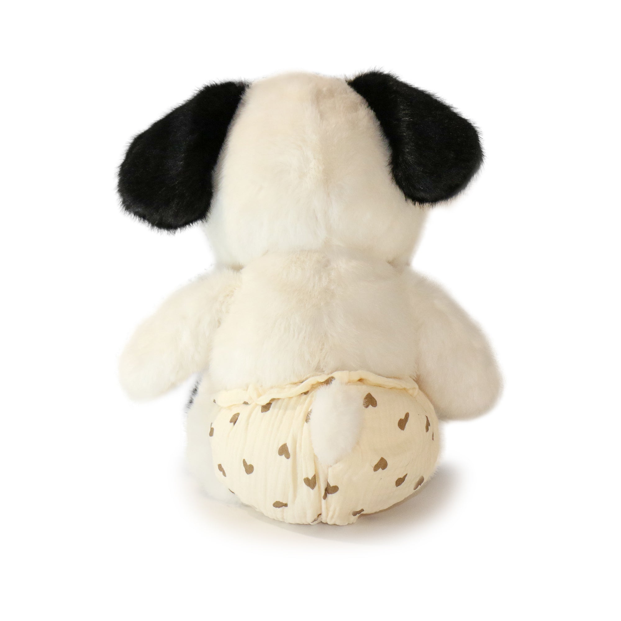 Lil Baby Dog plush toy wearing cozy shorts with a tiny baby bird peeking out — view 5