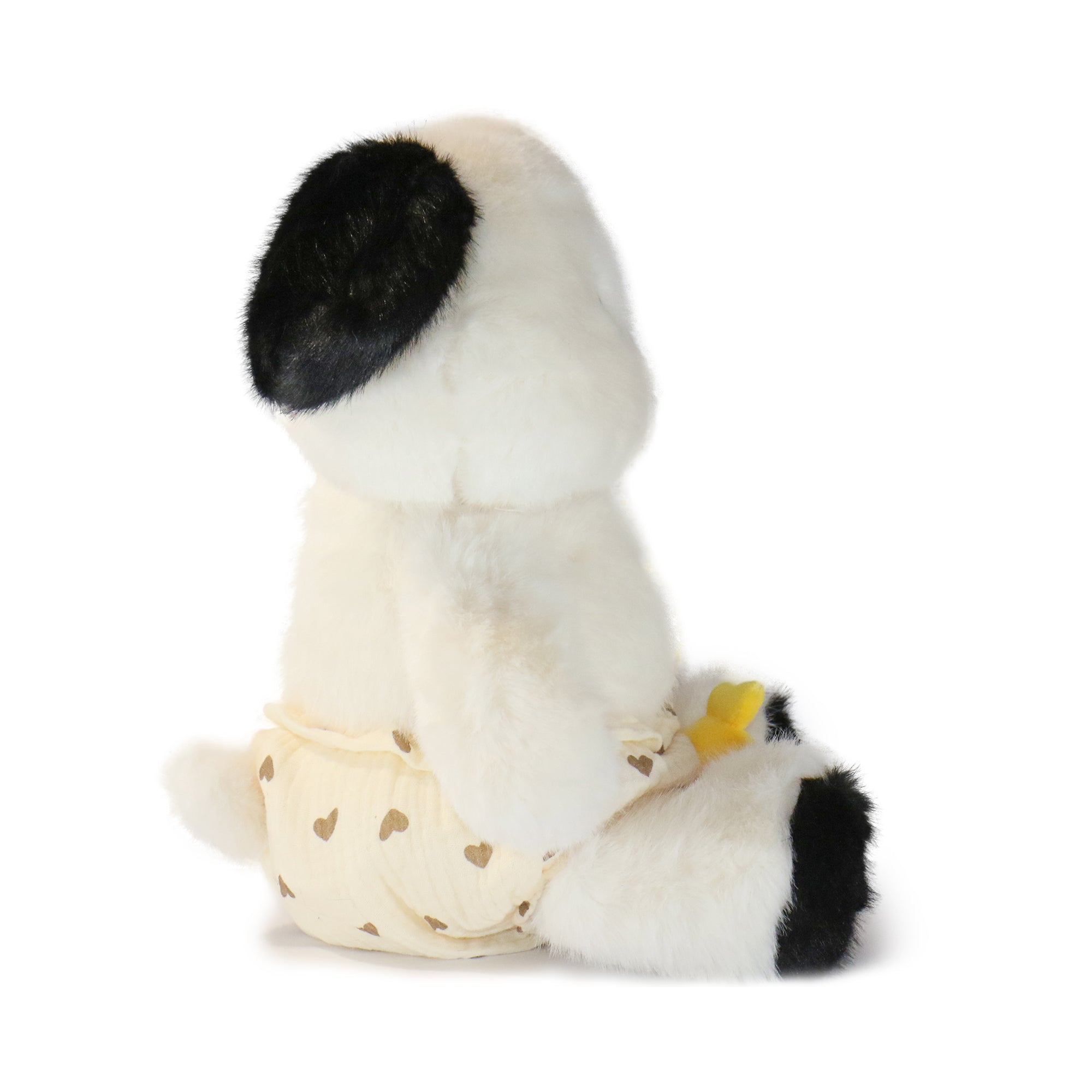 Lil Baby Dog plush toy wearing cozy shorts with a tiny baby bird peeking out — view 4