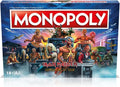 Monopoly Iron Maiden Edition board game with custom tokens, cards, and heavy metal artwork