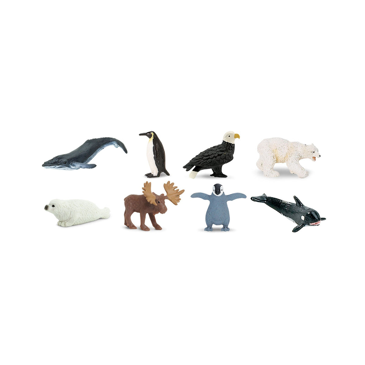 Mini Arctic Animal Toys Fun Pack-0