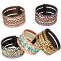 Three Piece Cana Flecha Bracelet - Earth Tone-1