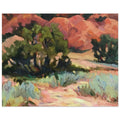 ‘Mesa at Ghost Ranch’ Southwestern Landscape | 16x20 Museum Quality Matte Poster | Original Artwork by American Artist Barbara Cleary-1
