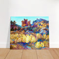 "Rock Ridge" Landscape I 20x24 inch Canvas Art Print I Original Artwork by American Artist Barbara Cleary-0