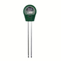 3-in-1 soil pH and moisture meter in durable plastic for indoor and outdoor plant care