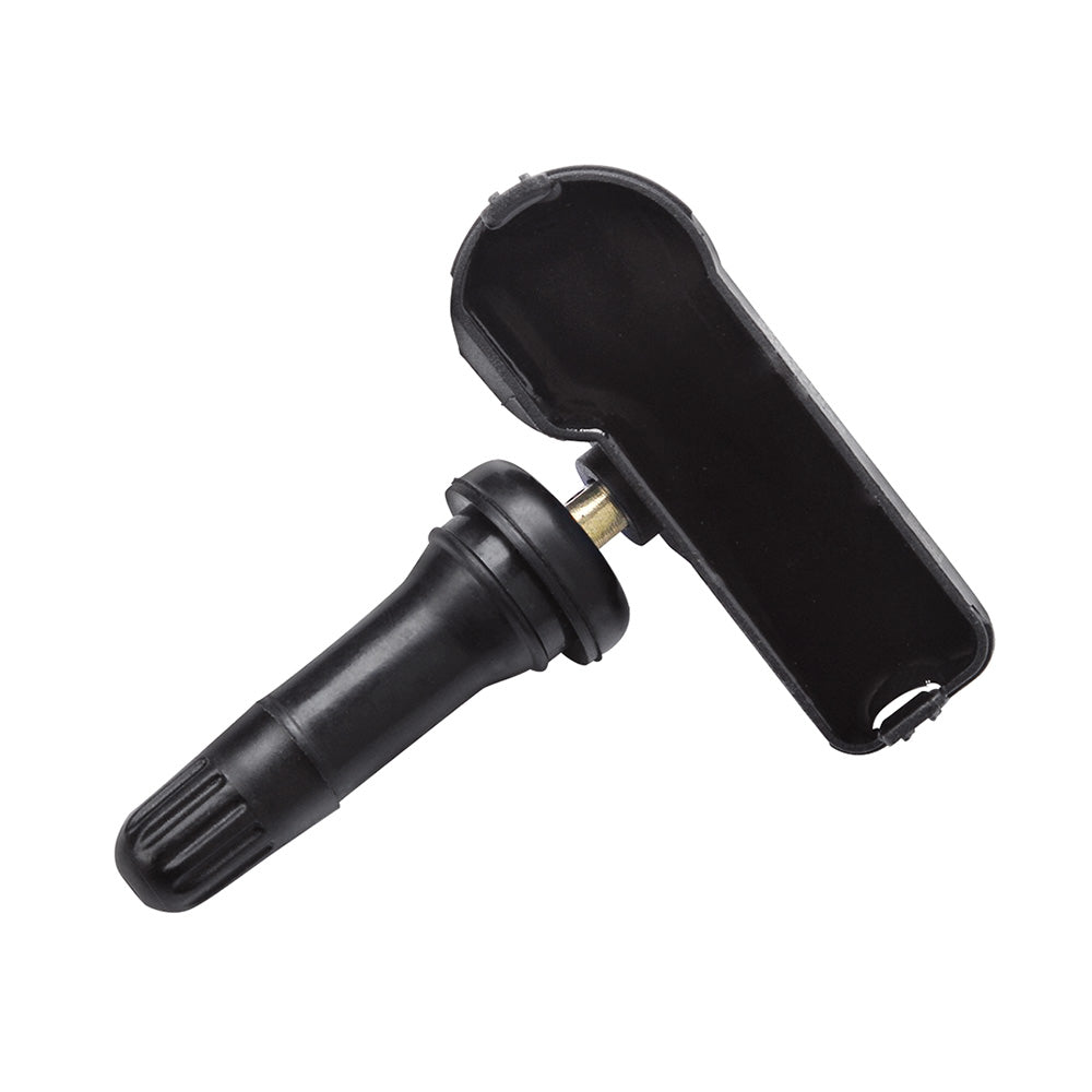 Four pack tire pressure sensors for Jeep vehicles, direct replacement black automotive monitoring components — view 3