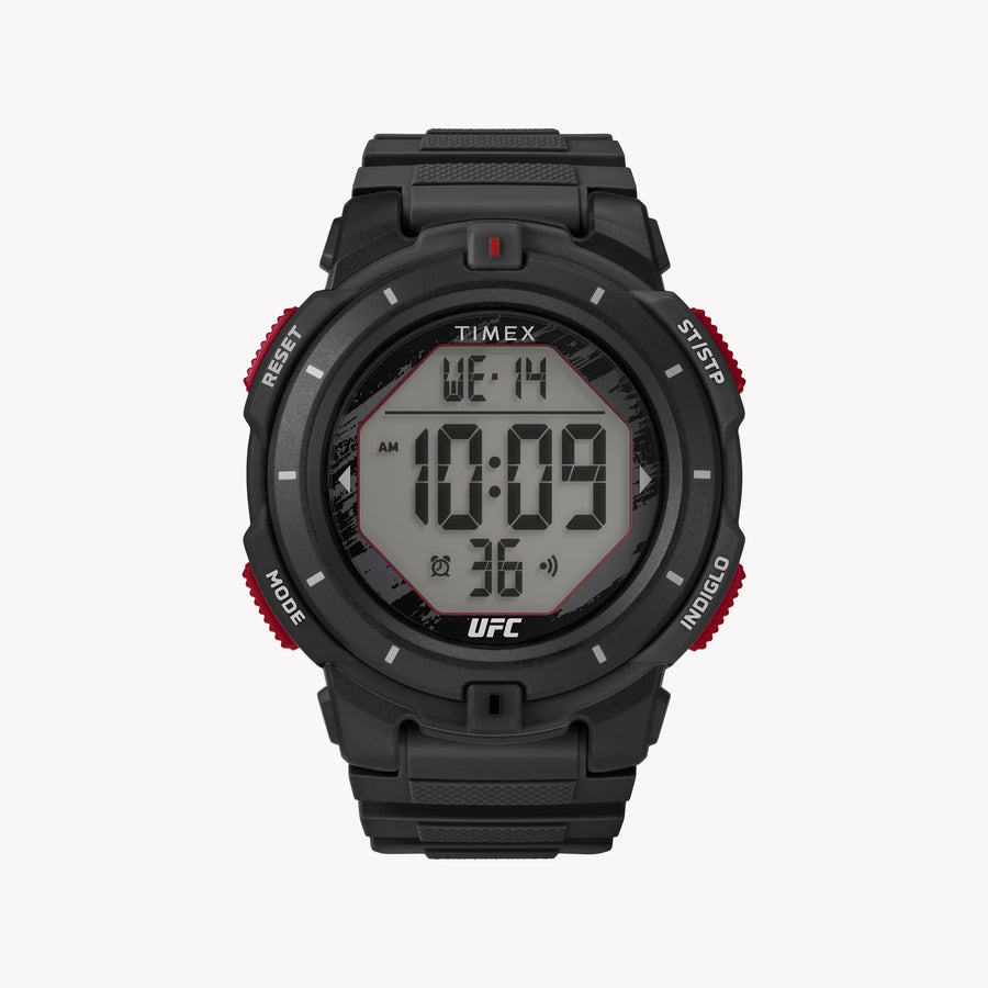 Timex Men's Black Digital Watch, Resin Case | Tw5m59600