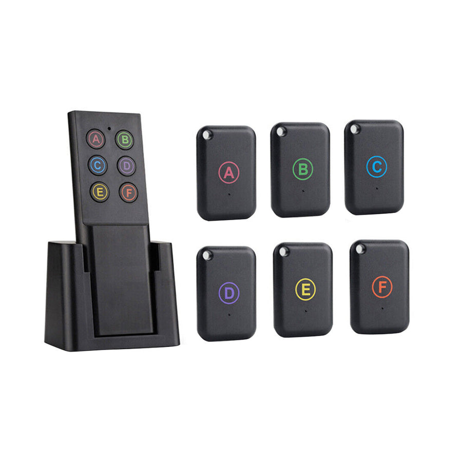 Wallet Tracker Transmitter With 6 Receivers Suitable For Anti-Lost Wireless Key Finder and Remote Key Use