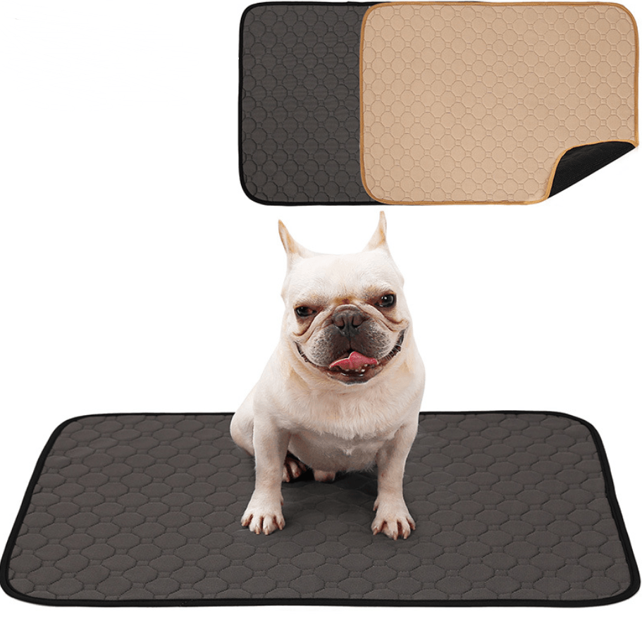 Pet Comfort Care Absorbent Diaper Mat in neutral tones, featuring a waterproof and non-slip design. — view 3